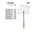 KCK PREMIUM FLAT LONG HANDLE BRUSH - BR 121FR #06